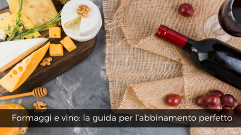 Formaggi e vino: la guida per l'abbinamento perfetto