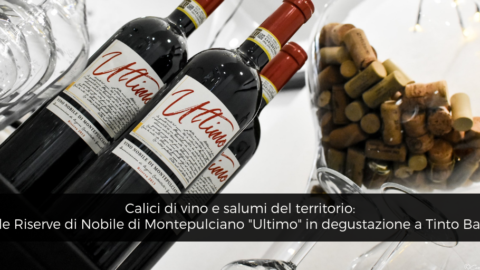 Calici di vino e salumi del territorio: le Riserve Ultimo in degustazione a Tinto Bar