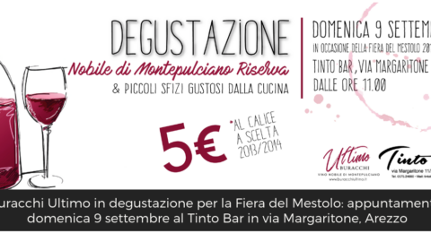 Degustazione Ultimo, Tinto Bar Arezzo, Fiera del Mestolo