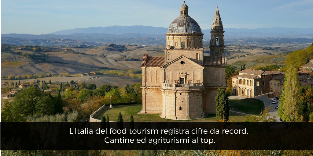 L'Italia del food tourism registra cifre da record. Cantine ed agriturismi al top